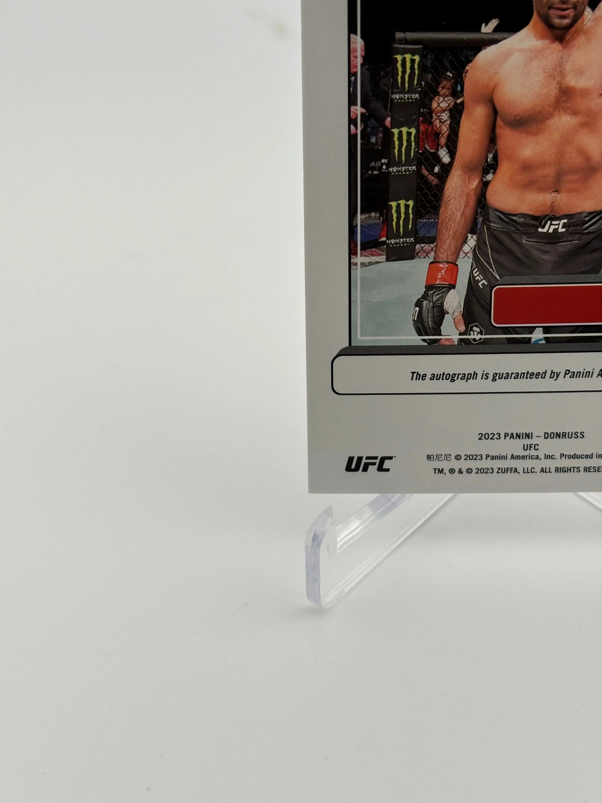 2023 Panini - Donruss UFC Beneil Dariush Signature Series Auto SG-BDR FRENLY BRICKS - Open 7 Days