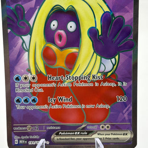 Pokemon TCG 151 MEW - Jynx EX 191/165 Full Art Near Mint FRENLY BRICKS - Open 7 Days