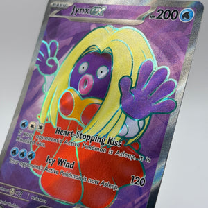 Pokemon TCG 151 MEW - Jynx EX 191/165 Full Art Near Mint FRENLY BRICKS - Open 7 Days