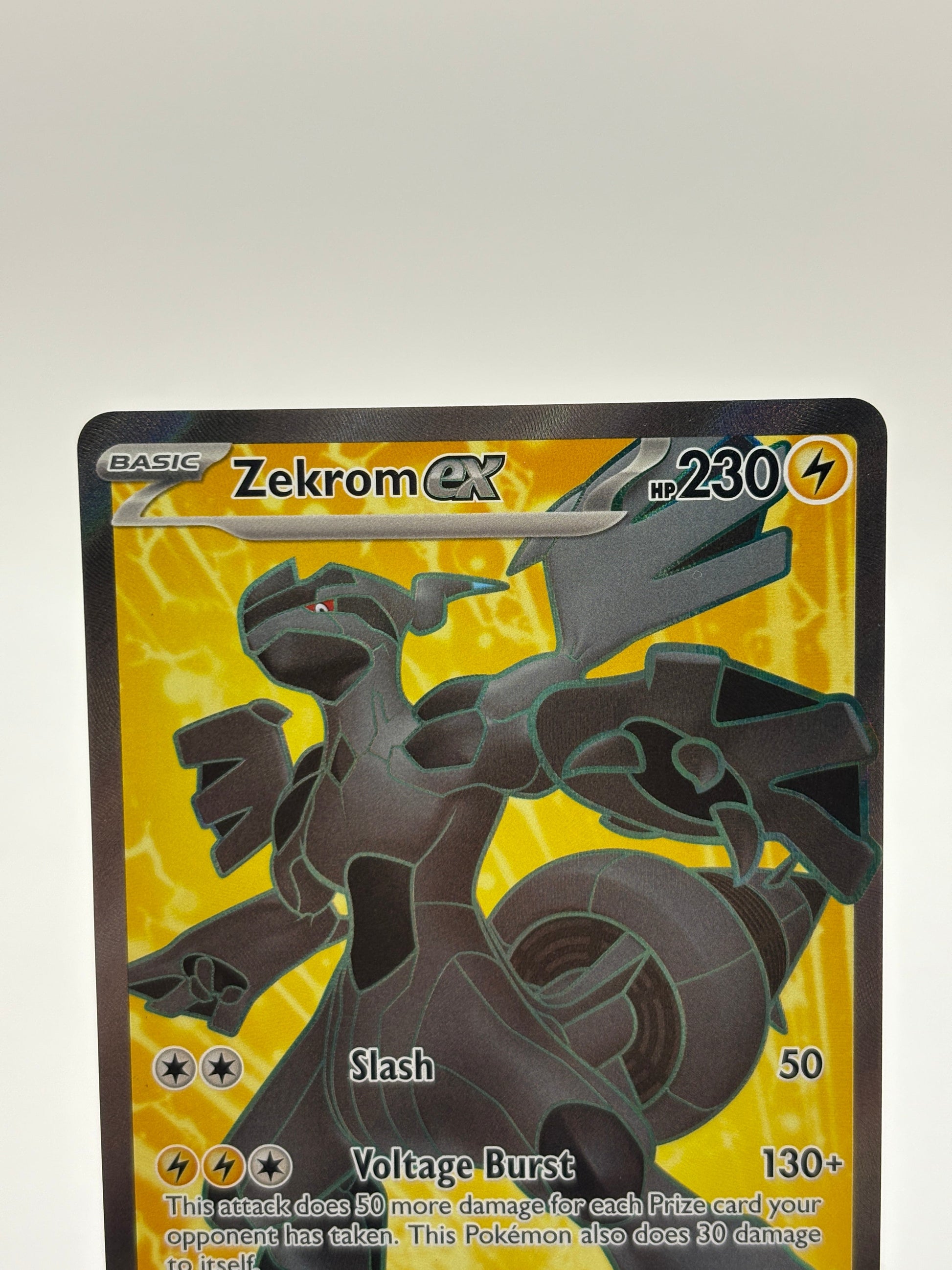 Pokemon TCG Black Bolt - Zekrom EX 158/086 Full Art Rare Near Mint FRENLY BRICKS - Open 7 Days