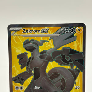 Pokemon TCG Black Bolt - Zekrom EX 158/086 Full Art Rare Near Mint FRENLY BRICKS - Open 7 Days