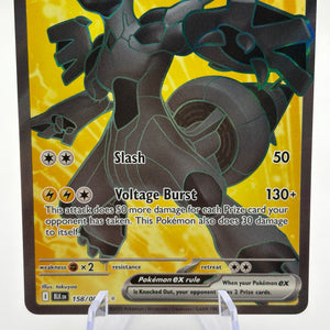 Pokemon TCG Black Bolt - Zekrom EX 158/086 Full Art Rare Near Mint FRENLY BRICKS - Open 7 Days