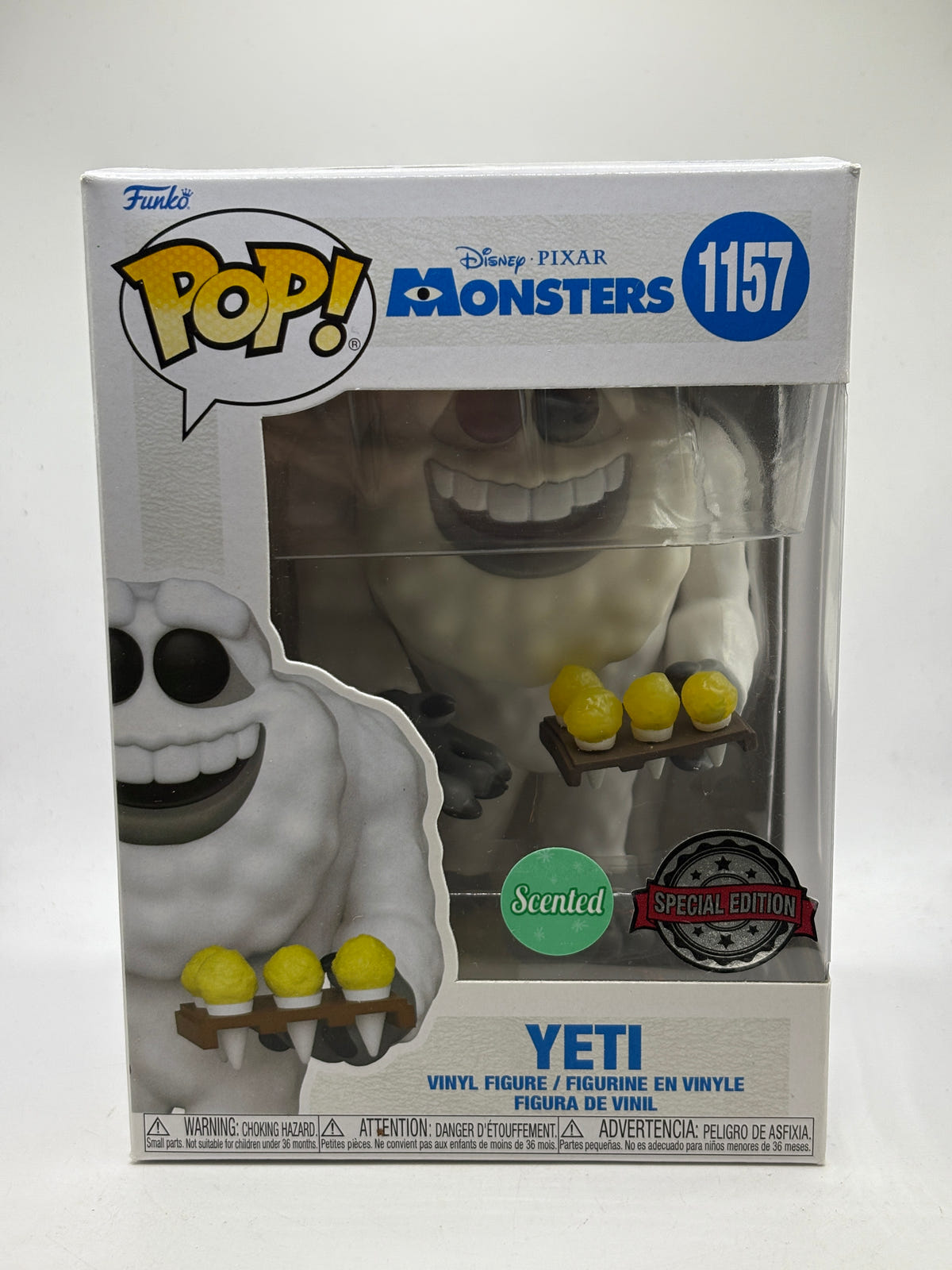 Funko POP! Disney Monsters #1157 Yeti Scented Special Edition image 1