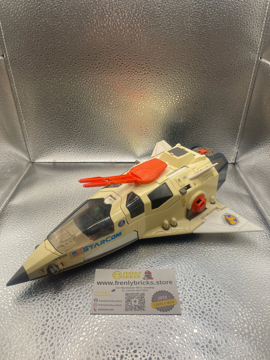 Starcom Coleco Vintage 1986 Starmax Bomber Capt Rip Malone figure Star Max Lot D *INCOMPLETE* FRENLY BRICKS - Open 7 Days