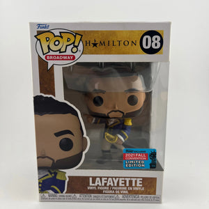 Funko POP Vinyl Broadway Hamilton Lafayette #08 2021 Fall Convention Exclusive FRENLY BRICKS - Open 7 Days
