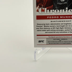 2023 Panini Chronicles UFC Pedro Munhoz Auto FRENLY BRICKS - Open 7 Days