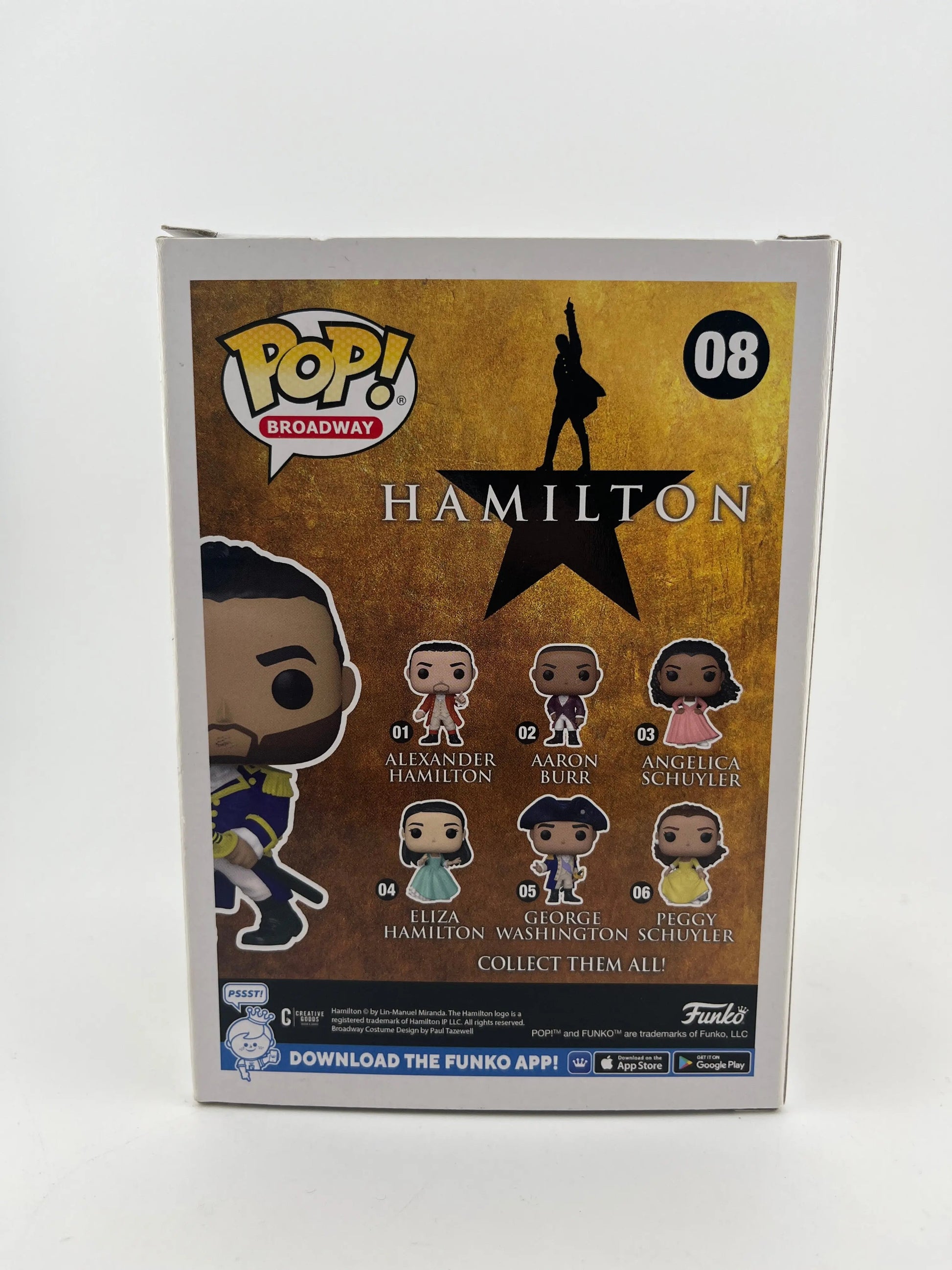 Funko POP Vinyl Broadway Hamilton Lafayette #08 2021 Fall Convention Exclusive FRENLY BRICKS - Open 7 Days