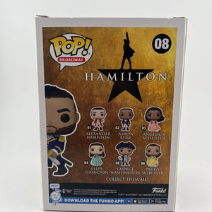 Funko POP Vinyl Broadway Hamilton Lafayette #08 2021 Fall Convention Exclusive FRENLY BRICKS - Open 7 Days