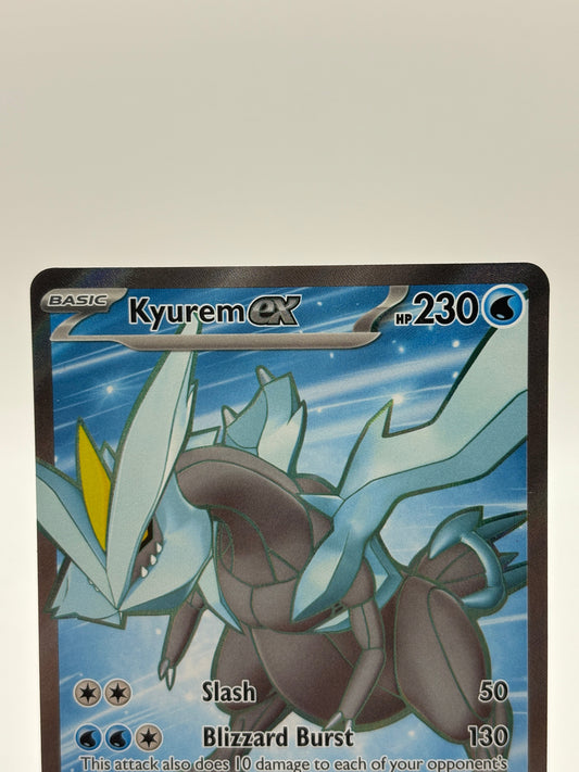 Pokemon TCG Black Bolt - Kyurem EX 157/086 Full Art Rare Near Mint FRENLY BRICKS - Open 7 Days