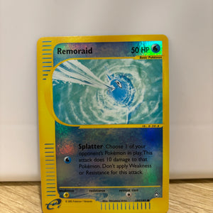 Pokemon Remoraid Reverse Holo Card Aquapolis 105/147 NM FRENLY BRICKS - Open 7 Days