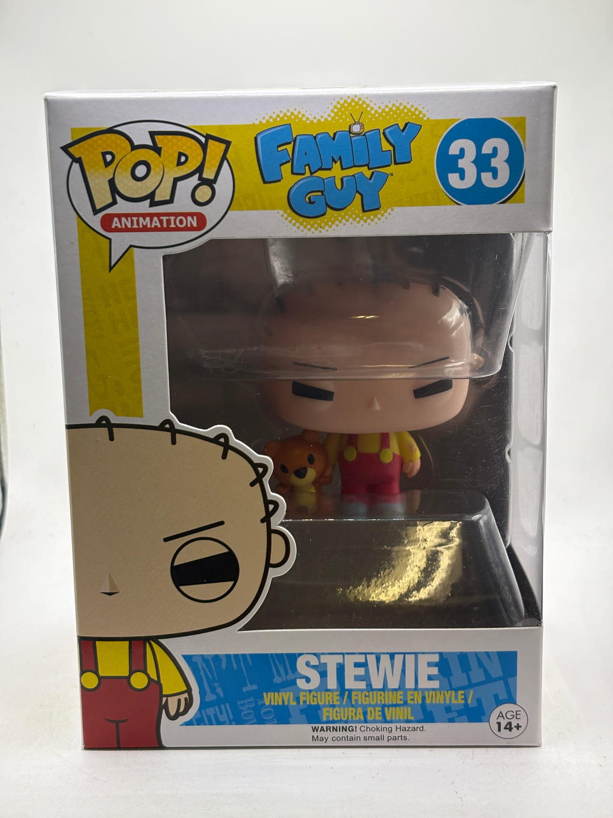 Funko POP! Animation Family Guy #33 Stewie Vinyl Figure image 1