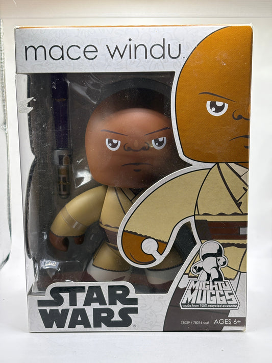 Hasbro Mighty Muggs Star Wars Mace Windu Figure FRENLY BRICKS - Open 7 Days