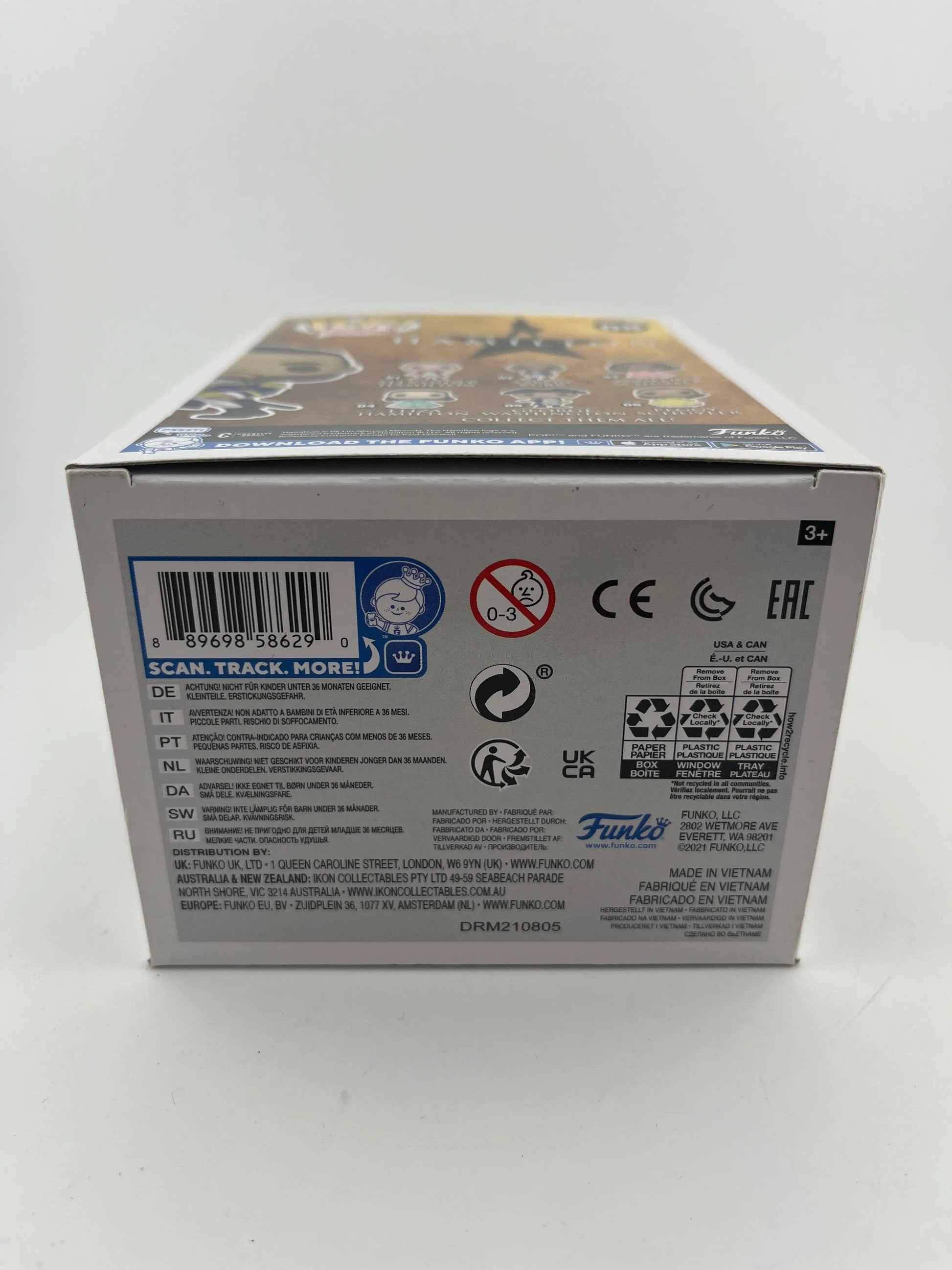 Funko POP Vinyl Broadway Hamilton Lafayette #08 2021 Fall Convention Exclusive FRENLY BRICKS - Open 7 Days