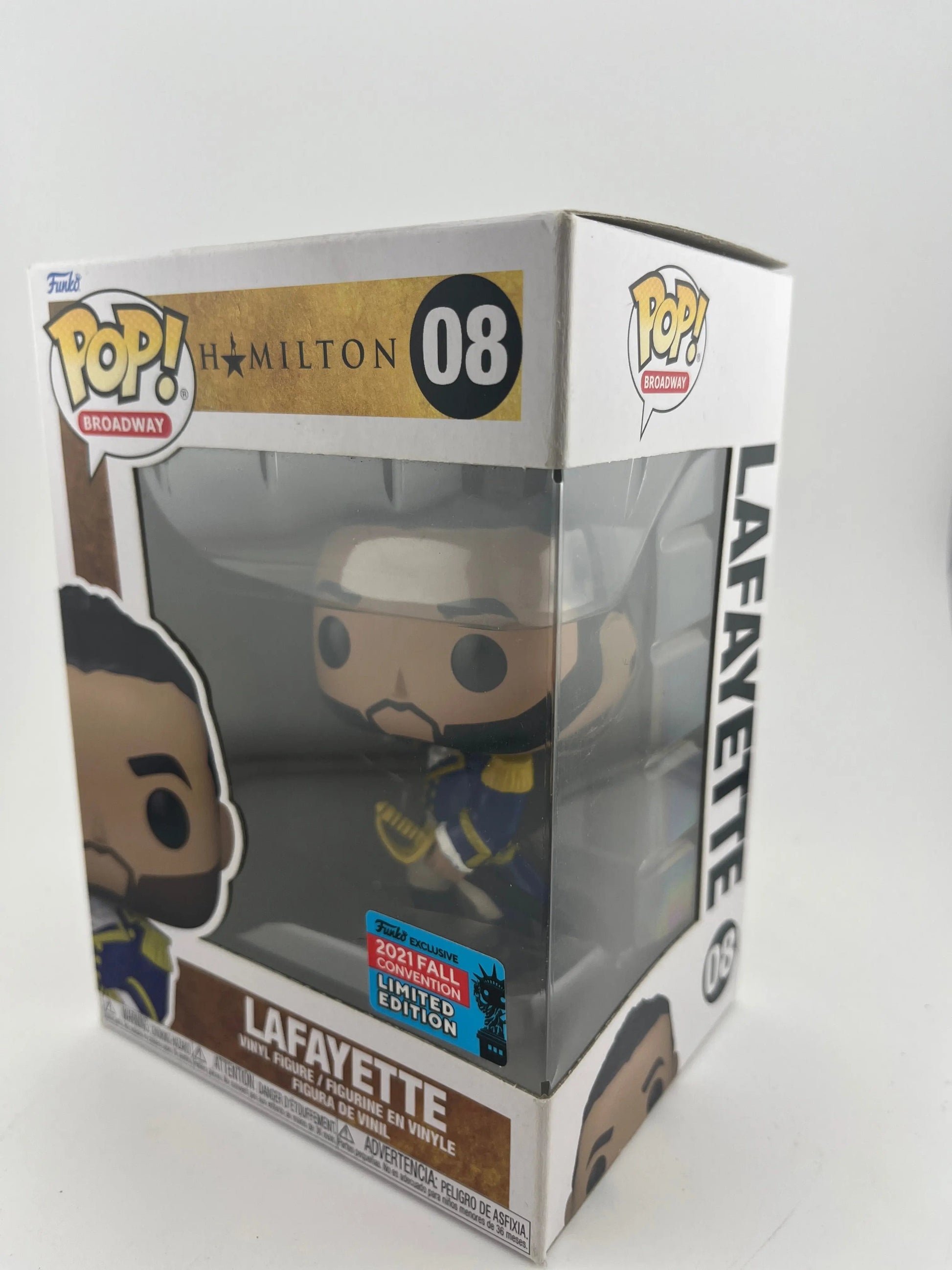 Funko POP Vinyl Broadway Hamilton Lafayette #08 2021 Fall Convention Exclusive FRENLY BRICKS - Open 7 Days