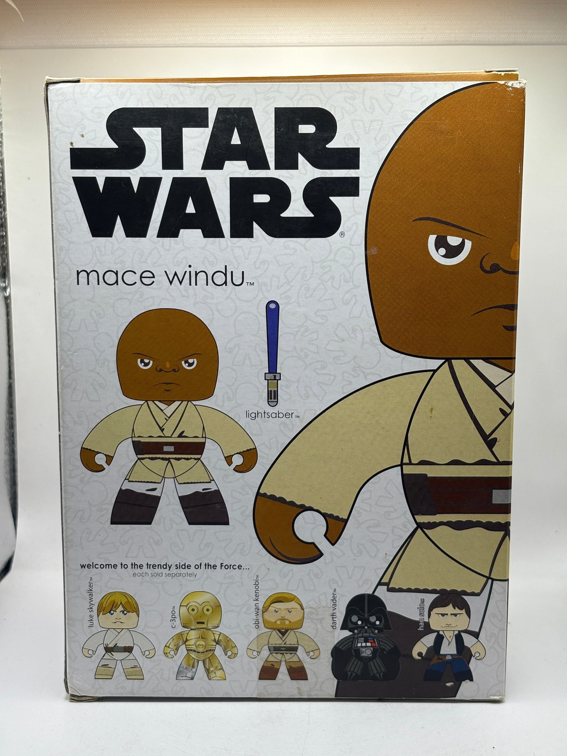 Hasbro Mighty Muggs Star Wars Mace Windu Figure FRENLY BRICKS - Open 7 Days