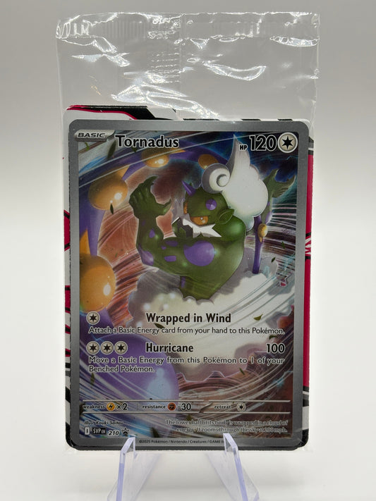 Pokemon TCG SVP Promos - Tornadus SVP 210 Black Star Promo Illustration Rare FRENLY BRICKS - Open 7 Days