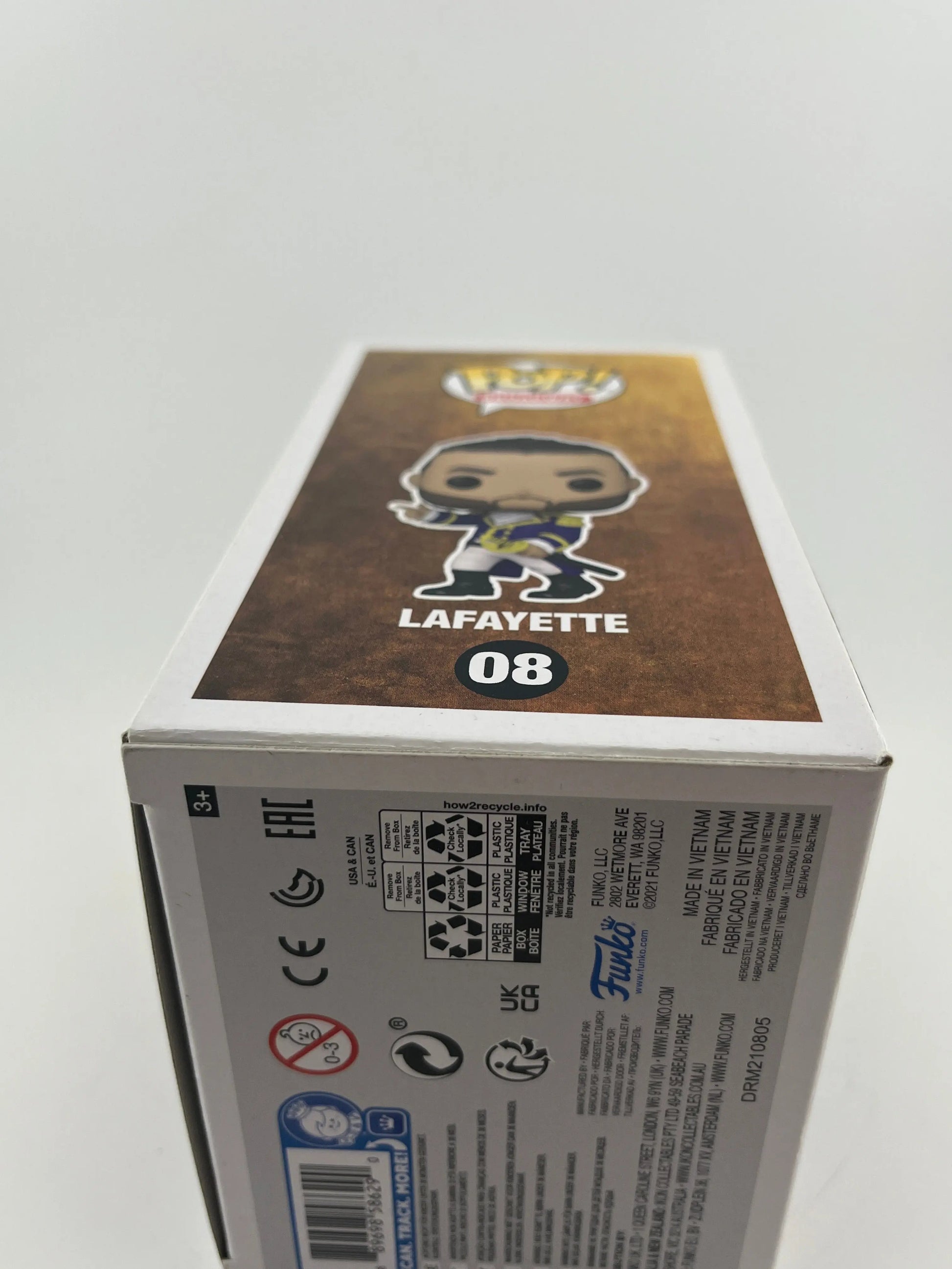 Funko POP Vinyl Broadway Hamilton Lafayette #08 2021 Fall Convention Exclusive FRENLY BRICKS - Open 7 Days