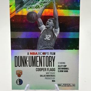 2025-26 Topps Hoops Cooper Flagg RC Rookie Dunk Umentory Silver FRENLY BRICKS - Open 7 Days