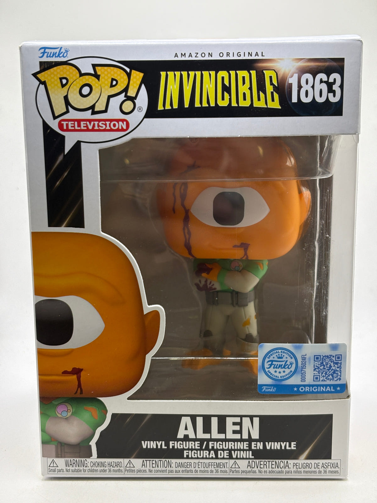 Funko POP! Television Invincible #1863 Allen Vinyl Figure image 1