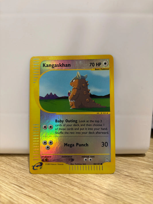 Aquapolis Kangaskhan Reverse Holo 88/147 NM FRENLY BRICKS - Open 7 Days