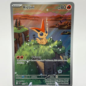 Pokemon TCG SVP Promos - Victini SVP 208 Black Star Promo Illustration Rare NM FRENLY BRICKS - Open 7 Days