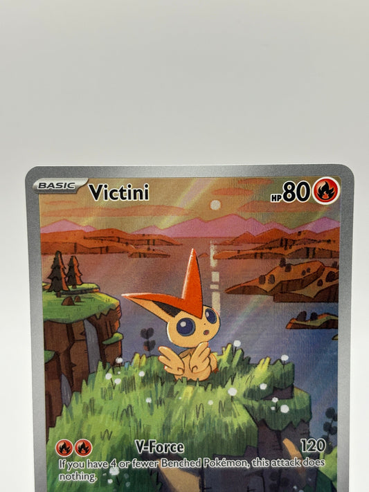 Pokemon TCG SVP Promos - Victini SVP 208 Black Star Promo Illustration Rare NM FRENLY BRICKS - Open 7 Days