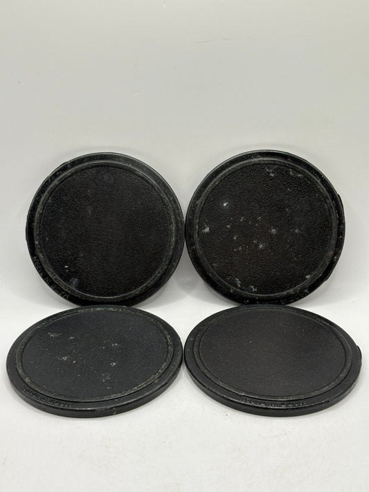 Tokyo Disneyland Mickey Mouse Brass Coasters x 4 Set FRENLY BRICKS - Open 7 Days