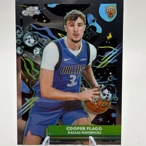 2025-26 Topps Chrome Cooper Flagg Cosmic Rookie Base Dallas Mavericks FRENLY BRICKS - Open 7 Days