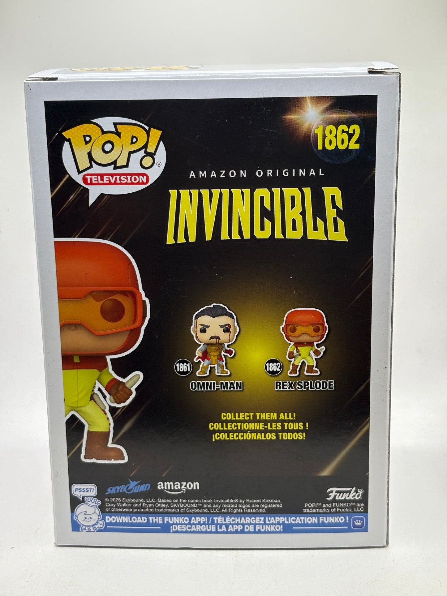 Funko POP! Television Invincible #1862 Rex Splode Vinyl Figure