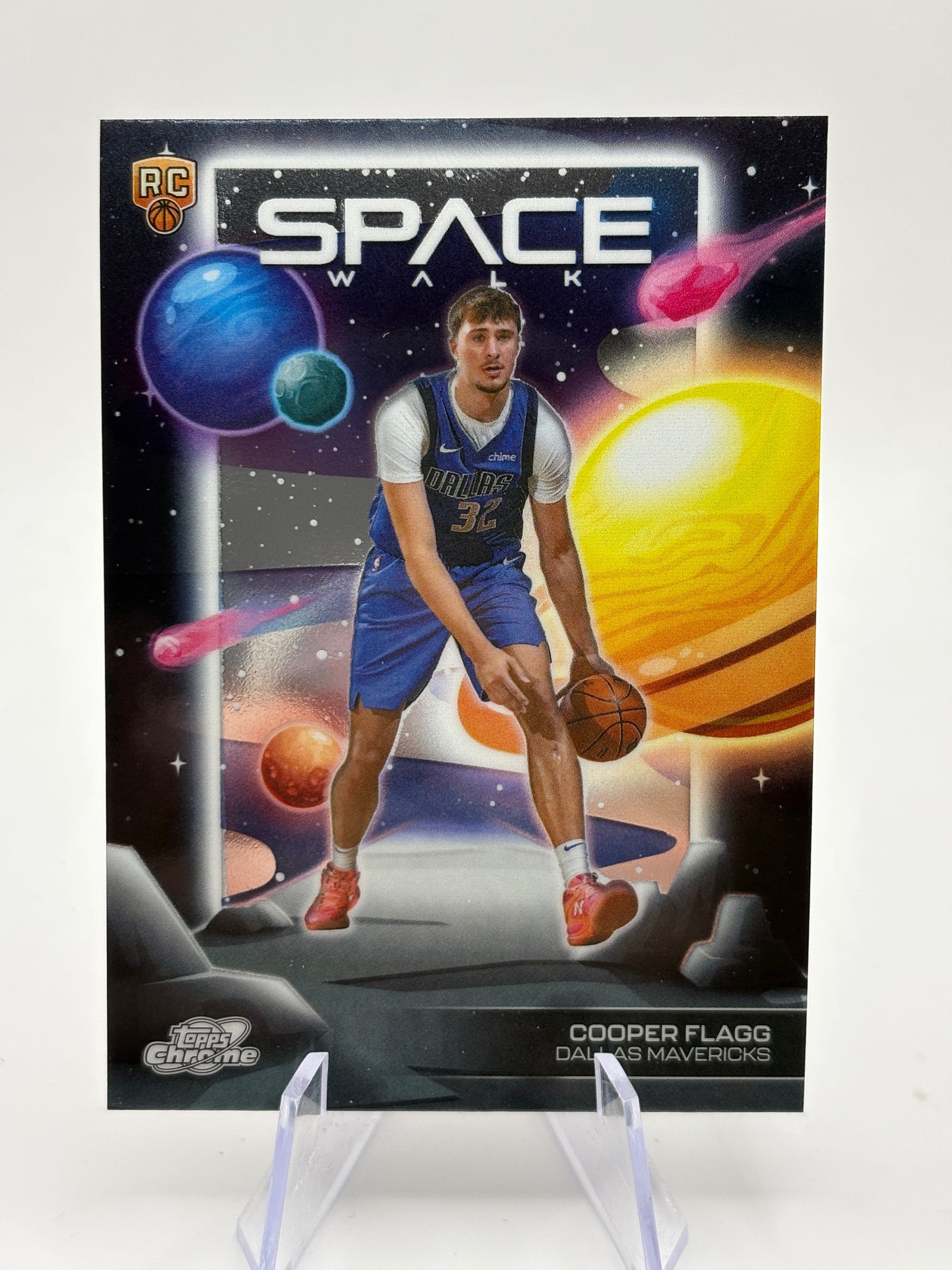 2025-26 Topps Chrome Cosmic Space Walk Cooper Flagg #SW-6 RC Rookie FRENLY BRICKS - Open 7 Days image 1
