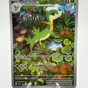 Pokemon TCG Black Bolt - Servine 088/086 Illustration Rare Near Mint FRENLY BRICKS - Open 7 Days