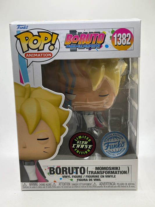 Funko POP! Animation Boruto #1382 Boruto Momoshiki Limited Glow Chase