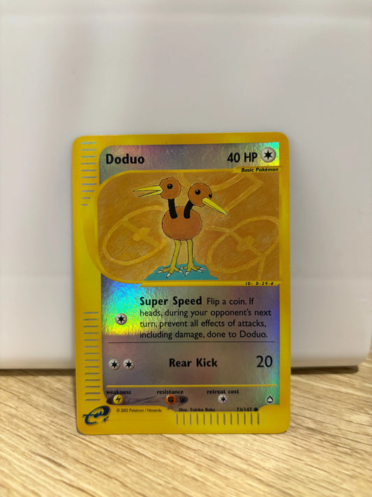 Aquapolis Dodou Reverse Holo 73/147 MINT FRENLY BRICKS - Open 7 Days