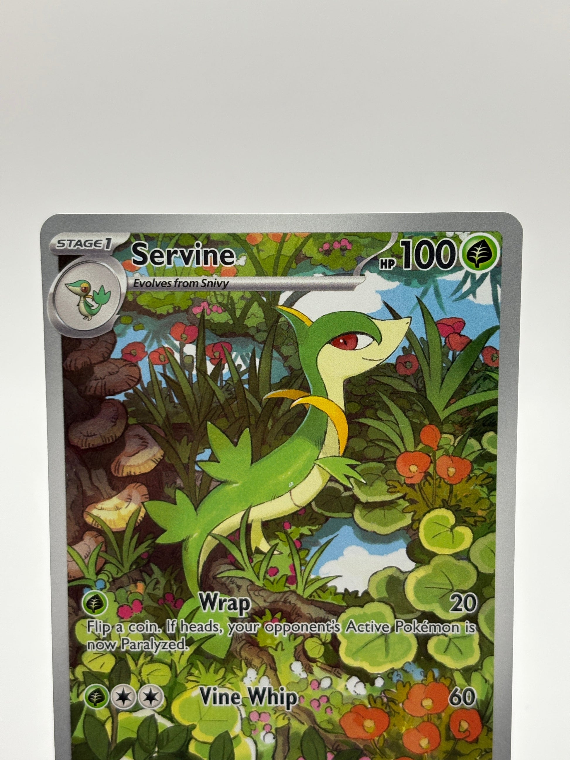 Pokemon TCG Black Bolt - Servine 088/086 Illustration Rare Near Mint FRENLY BRICKS - Open 7 Days