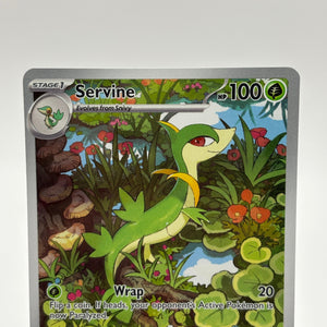 Pokemon TCG Black Bolt - Servine 088/086 Illustration Rare Near Mint FRENLY BRICKS - Open 7 Days