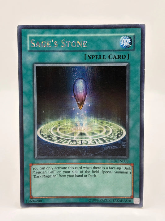 Sage’s Stone (ROD-EN003) Secret Rare Yu-Gi-Oh! TCG FRENLY BRICKS - Open 7 Days