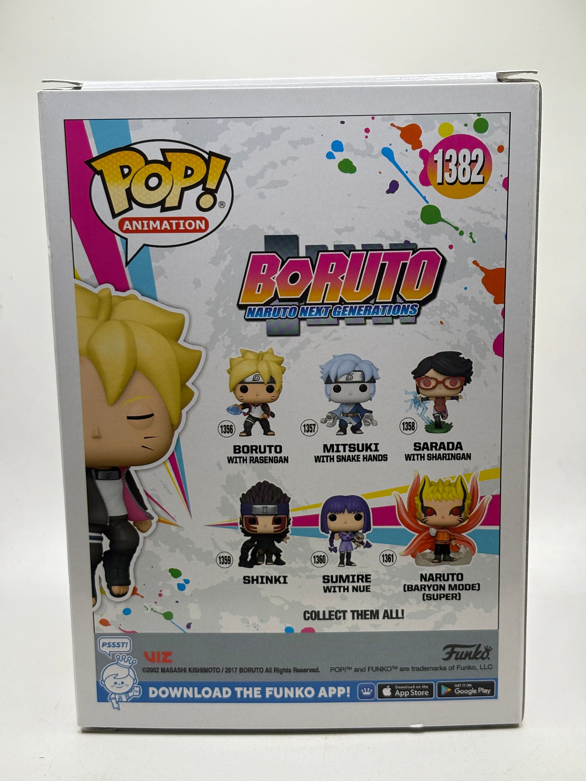 Funko POP! Animation Boruto #1382 Boruto Momoshiki Limited Glow Chase image 3