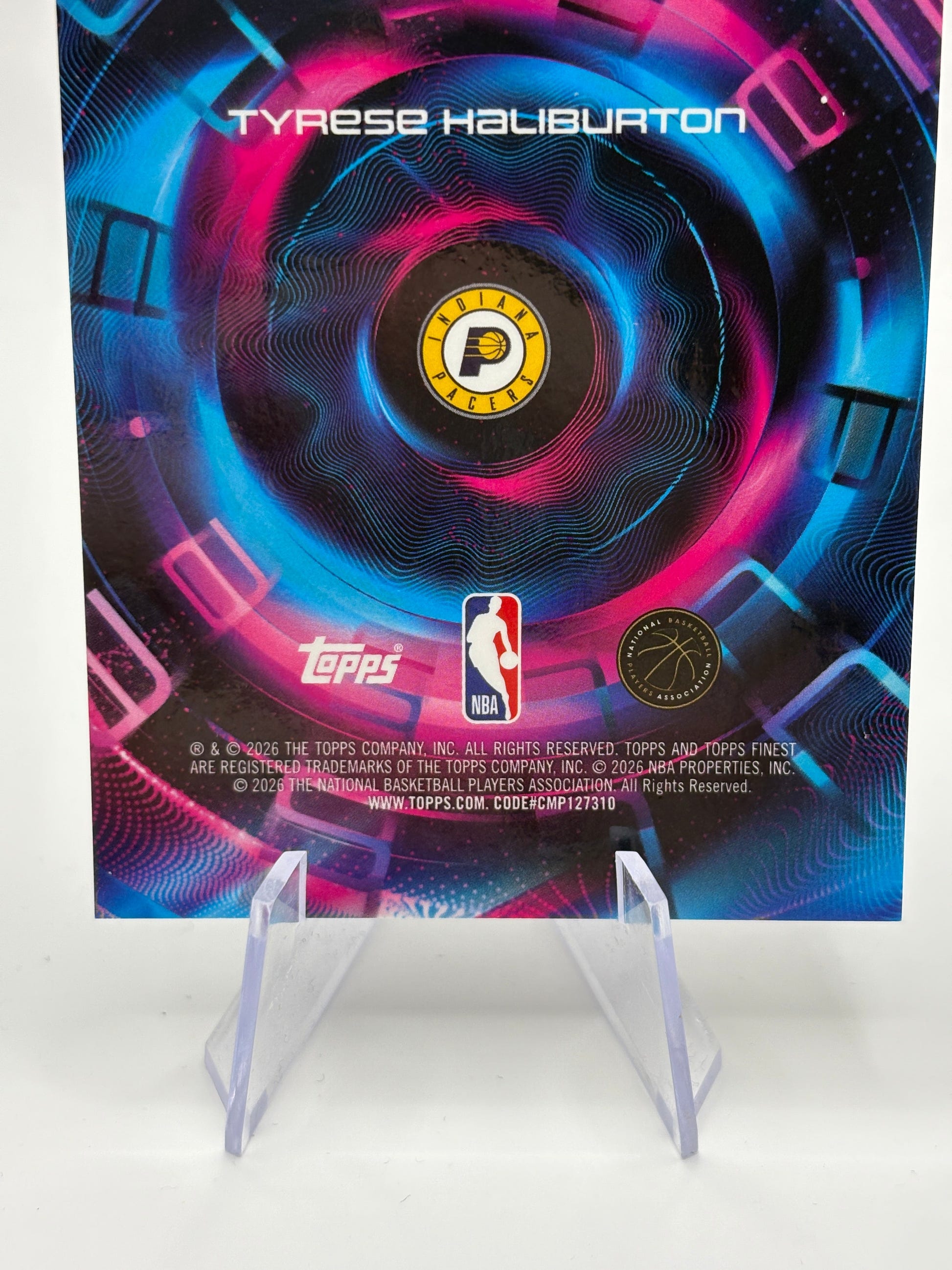 2025-26 Topps Finest - Tyrese Haliburton - Pulse Case Hit SSP Pacers #P-6 FRENLY BRICKS - Open 7 Days image 4