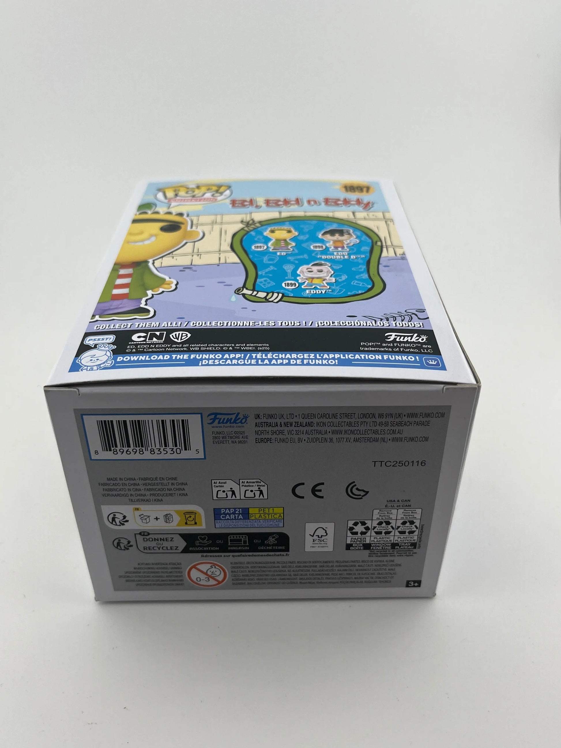 Funko POP Animation Ed, Edd n Eddy Cartoon Network Ed #1897 +combinedshipping FRENLY BRICKS - Open 7 Days