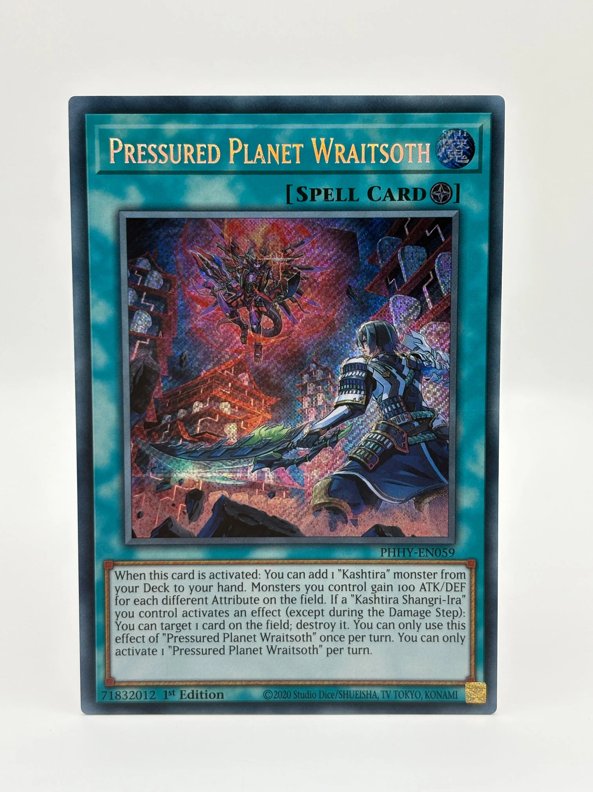 Pressured Planet Wraitsoth Secret Rare PHHY-EN059 Yugioh FRENLY BRICKS - Open 7 Days