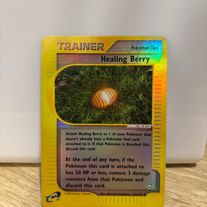 Healing Berry - 125/147 - Pokemon Aquapolis Reverse Holo Rare Card NM FRENLY BRICKS - Open 7 Days