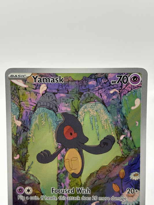 Pokemon TCG White Flare - Yamask 122/086 Illustration Rare NM FRENLY BRICKS - Open 7 Days