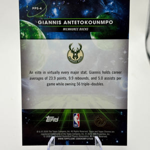 2025-26 Topps Chrome Cosmic Giannis Antetokounmpo Planetary Pursuit Sun Bucks SP FRENLY BRICKS - Open 7 Days