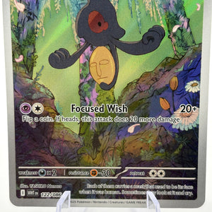 Pokemon TCG White Flare - Yamask 122/086 Illustration Rare NM FRENLY BRICKS - Open 7 Days