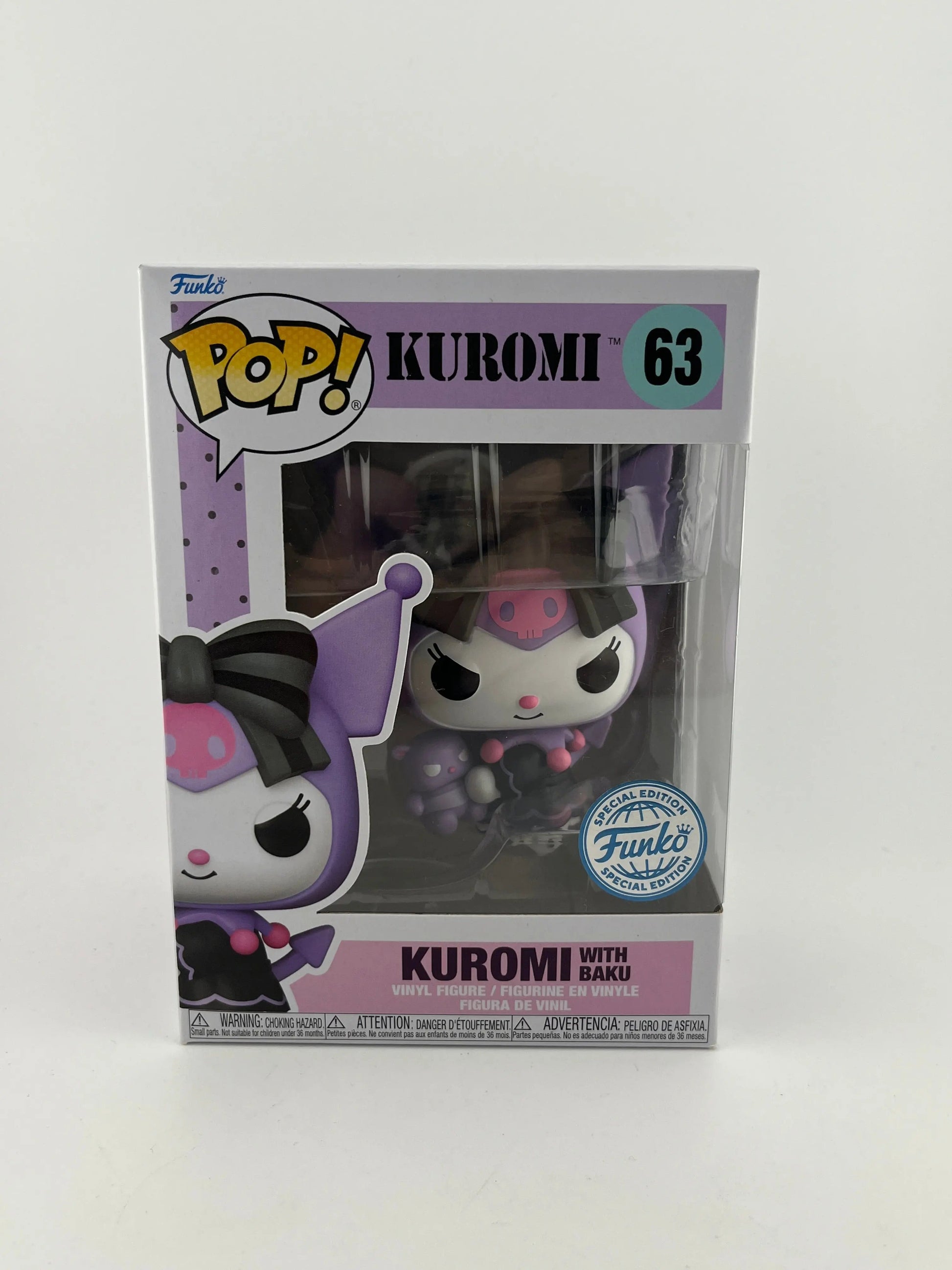 Funko POP Animation Kuromi Kuromi with Baku Special Edition 63 +combinedshipping FRENLY BRICKS - Open 7 Days