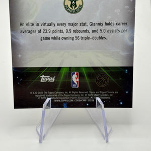 2025-26 Topps Chrome Cosmic Giannis Antetokounmpo Planetary Pursuit Sun Bucks SP FRENLY BRICKS - Open 7 Days
