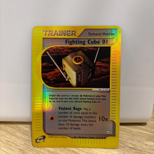 Pokemon Fighting Cube 01 121/147 Aquapolis Reverse Holo NM FRENLY BRICKS - Open 7 Days