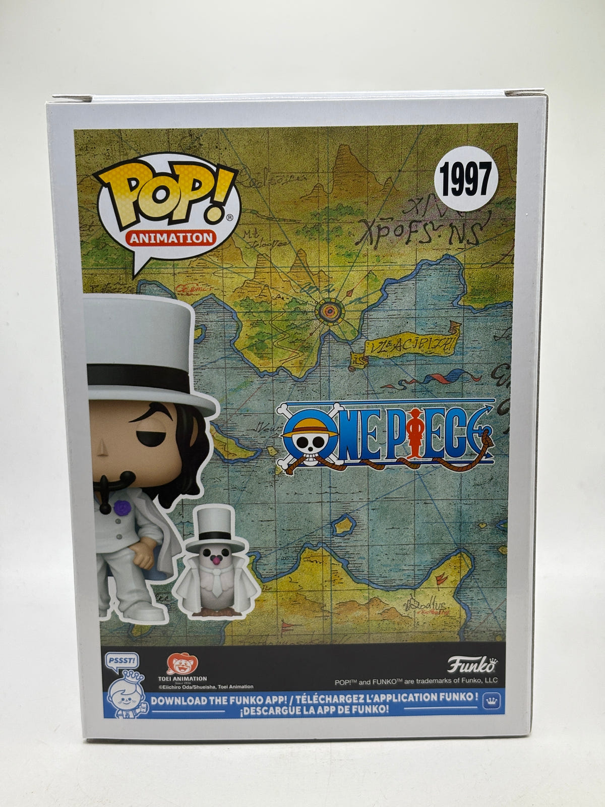 Funko POP! Animation One Piece #1997 Rob Lucci with Hattori Vinyl Figure, photo 3 image 3