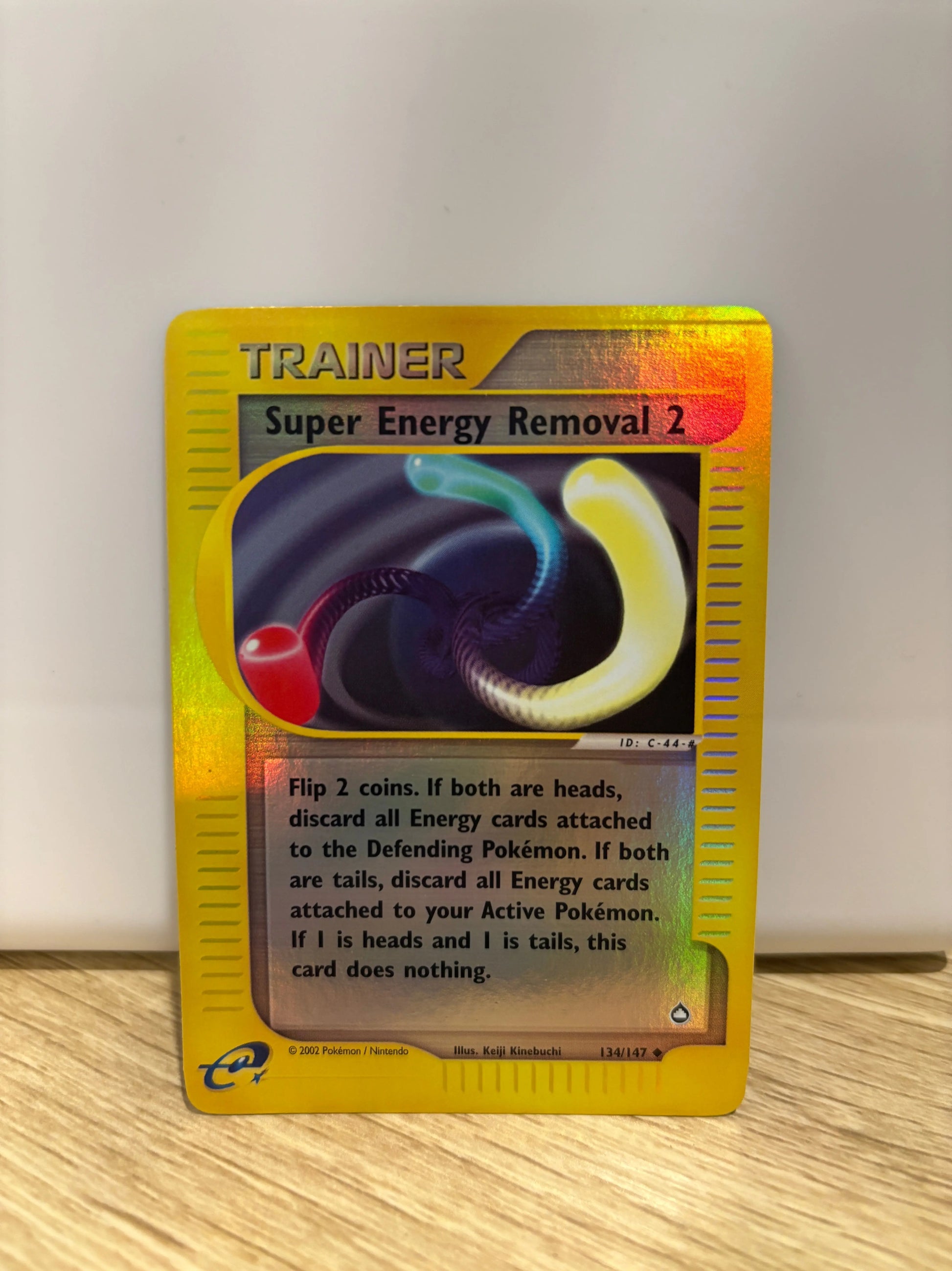 Pokémon Card - Super Energy Removal 2 Trainer Aquapolis Reverse Holo 134/147 NM FRENLY BRICKS - Open 7 Days