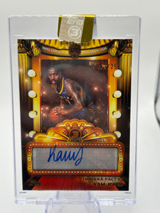 2025-26 Topps 3 Basketball Next Feature /25 Kam Jones Auto #NF-KJO